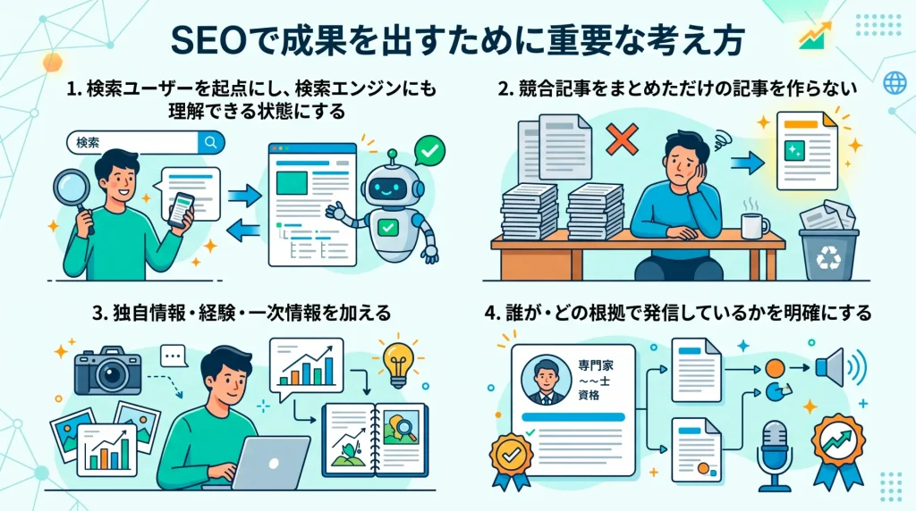7. SEOで成果を出すために重要な考え方