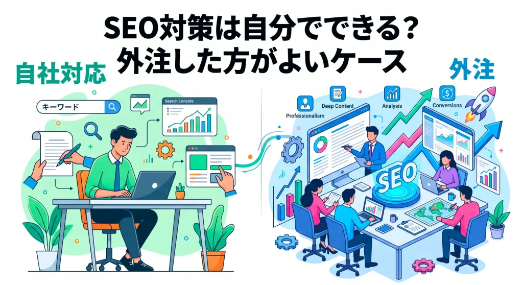10. SEO対策は自分でできる？外注した方がよいケース