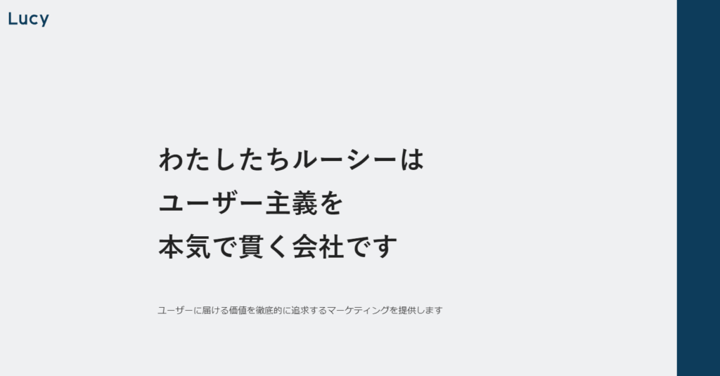 株式会社ルーシー TOP画像