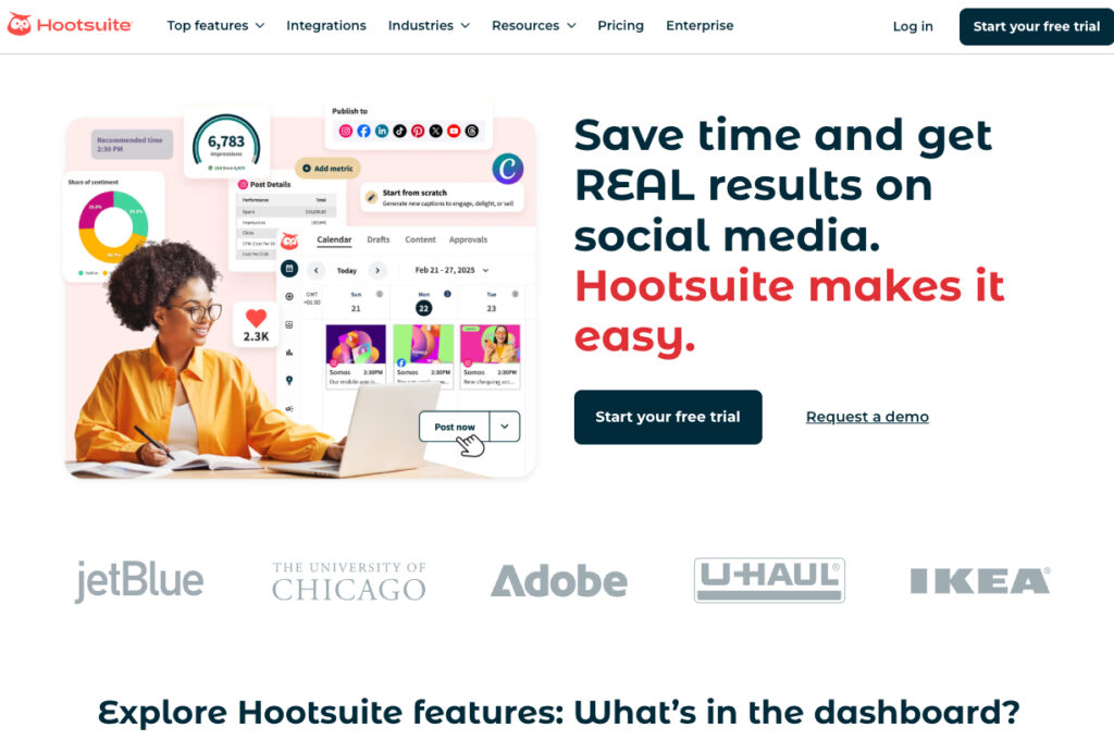 Hootsuite TOP画像