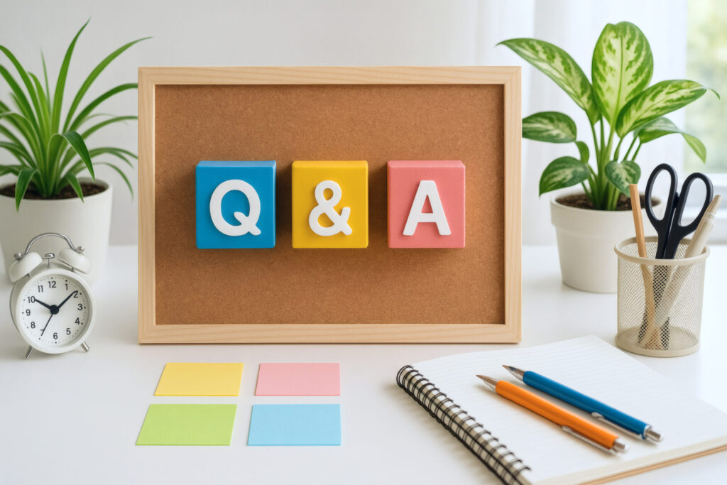 副業Webライターに関するよくある質問(Q&A)